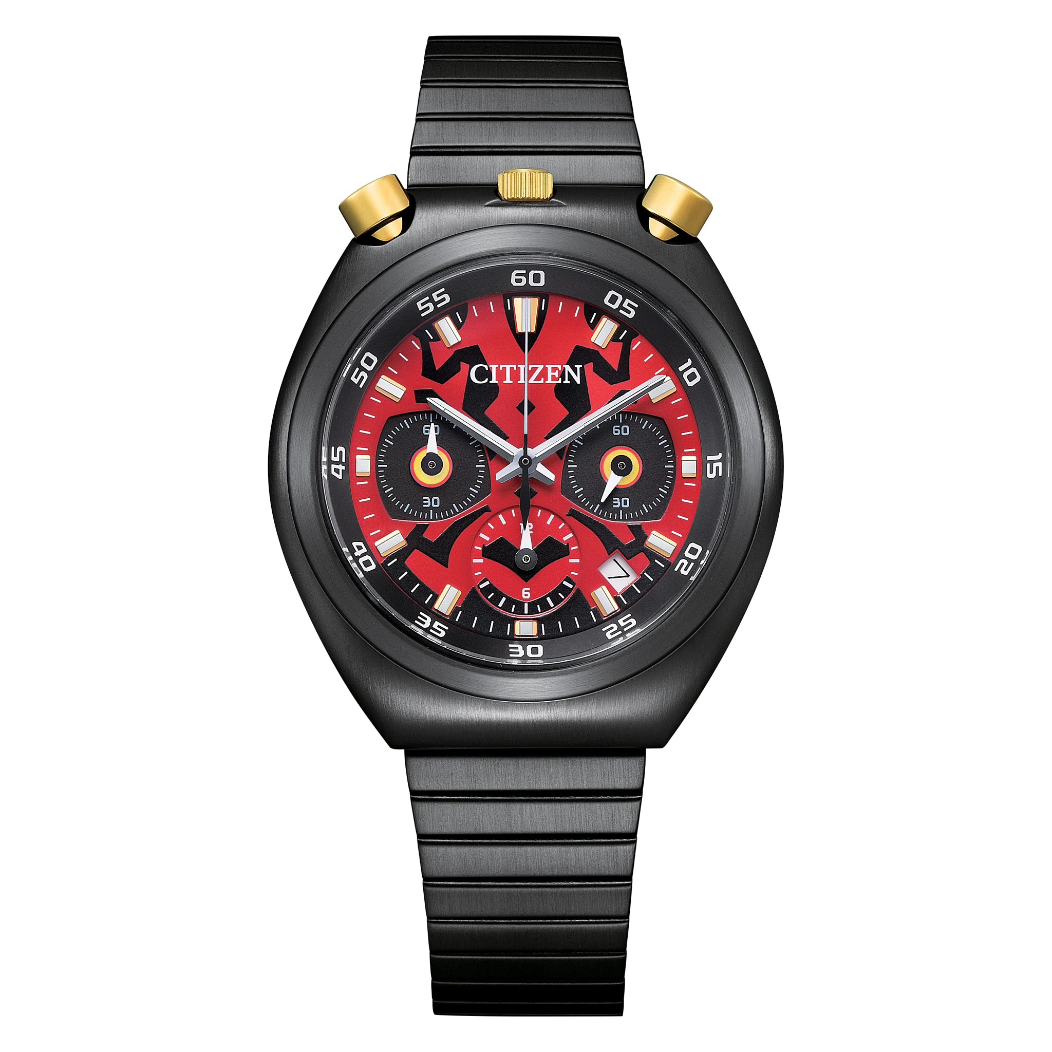 Darth Maul Red Dial Stainless Steel Bracelet AN3668-55W | CITIZEN